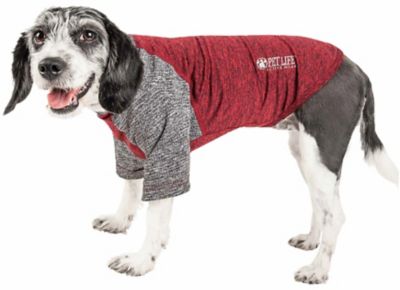 Pet Life Active Hybreed 4-Way Stretch Two-Toned Performance Dog T-Shirt