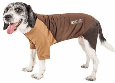 Pet Life Active Hybreed 4-Way Stretch Two-Toned Performance Dog T-Shirt