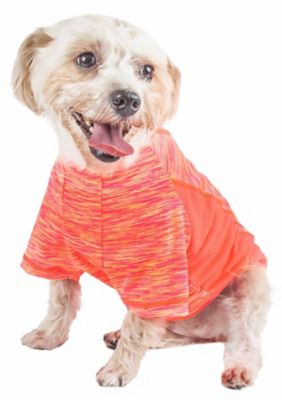 Image showing  Active Warf Speed Heathered Ultra-Stretch Sporty Performance Dog T-Shirt