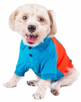 Image showing  Active Barko Pawlo Relax-Stretch Wick-Proof Performance Dog Polo T-Shirt