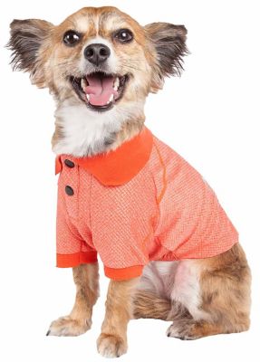 Image showing  Active Fur-Flexed Relax-Stretch Wick-Proof Performance Dog Polo T-Shirt