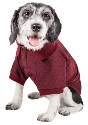 Image showing 2 th Pet Life Active Fur-Flexed Relax-Stretch Wick-Proof Performance Dog Polo T-Shirt