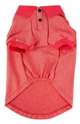 Image showing  Active Fur-Flexed Relax-Stretch Wick-Proof Performance Dog Polo T-Shirt