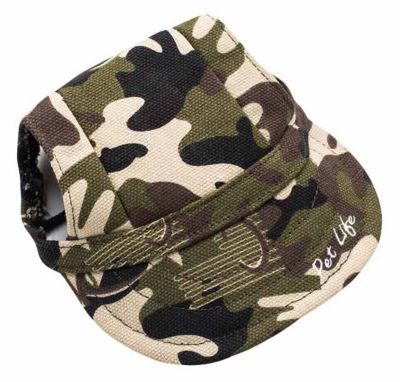Image showing  Torrential Downfour Camouflage UV-Protectant Adjustable Fashion Dog Hat Cap