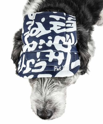 Image showing  Bone Cappa Graffiti Sculptured UV-Protectant Adjustable Fashion Dog Hat Cap