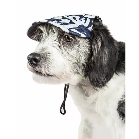 Pet Life Bone Cappa Graffiti Carved UV Protection Adjustable Fashion Dog Hat Cap Dog Hats & Scarves