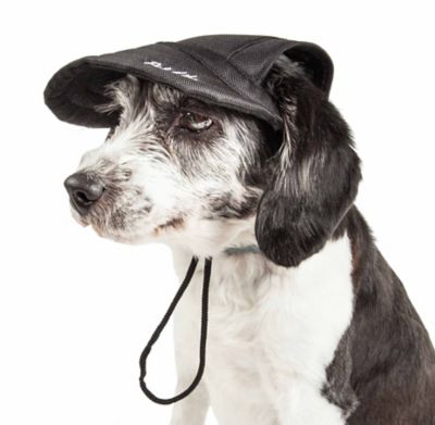 Pet Life Cap-Tivating UV-Protectant Adjustable Fashion Dog Hat Cap