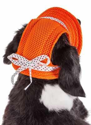 Image showing  Sea Spot Sun UV-Protectant Adjustable Fashion Mesh Brimmed Dog Hat Cap