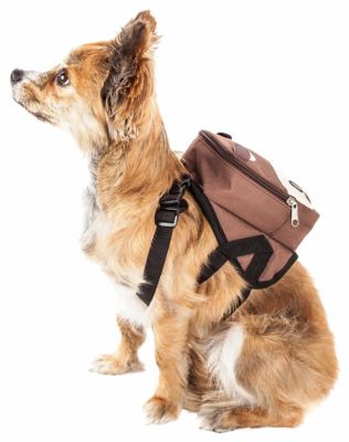 Image showing  Mooltese Large-Pocketed Compartmental Animated Dog Harness Backpack