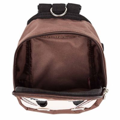 Image showing 5 th Pet Life Mooltese Large-Pocketed Compartmental Animated Dog Harness Backpack