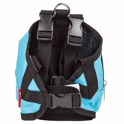 Image showing 6 th Pet Life Waggler Hobbler Large-Pocketed Compartmental Animated Dog Harness Backpack