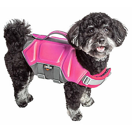 Dog Helios Tidal Guard Multi-Point Strategically-Stitched Reflective Dog Life Jacket Vest