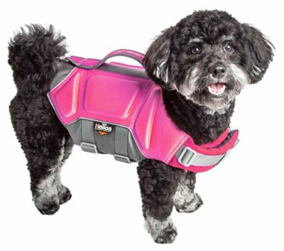 Dog Helios Tidal Guard Multi-Point Strategically-Stitched Reflective Dog Life Jacket Vest