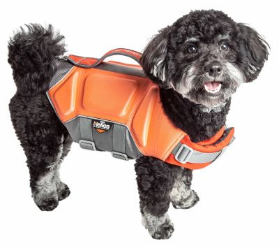 Image showing  Tidal Guard Multi-Point Strategically-Stitched Reflective Dog Life Jacket Vest