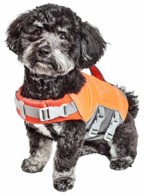 Image showing  Tidal Guard Multi-Point Strategically-Stitched Reflective Dog Life Jacket Vest