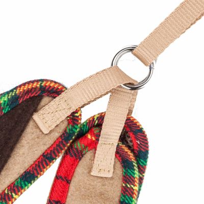 Image showing 4 th Pet Life Luxe Dapperbone 2-in-1 Mesh Reversed Adjustable Dog Harness and Leash with Fashion Bowtie