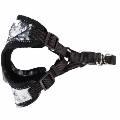 Image showing  Bonatied Mesh Reversible and Breathable Adjustable Dog Harness with Designer Neck Tie