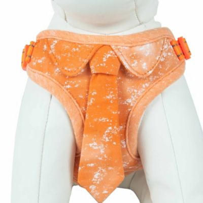 Image showing  Bonatied Mesh Reversible and Breathable Adjustable Dog Harness with Designer Neck Tie