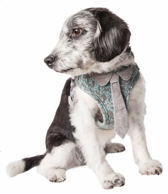 Pet Life Fidomite Mesh Reversible and Breathable Adjustable Dog Harness with Designer Neck Tie