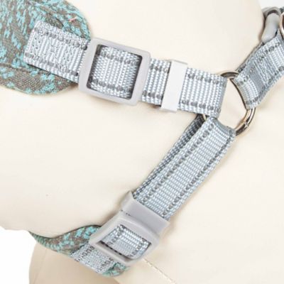 Image showing 5 th Pet Life Fidomite Mesh Reversible and Breathable Adjustable Dog Harness with Designer Bowtie