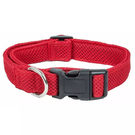 Pet Life Aero Mesh 360 Degree Double-Sided Adjustable Mesh Dog Collar Comfortable and Breathable Dog Basic Collars