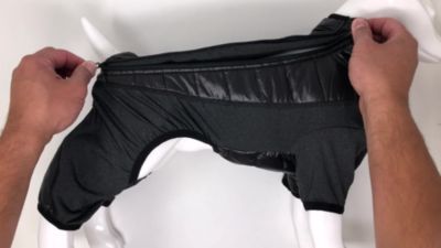 Image showing  Aura-Vent Lightweight 4-Season Stretch and Quick-Dry Full-Bodied Dog Jacket