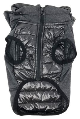 Image showing  Apex Lightweight Hybrid 4-Season Stretch and Quick-Dry Dog Coat with Pop-Out Hood