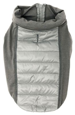 Image showing  Apex Lightweight Hybrid 4-Season Stretch and Quick-Dry Dog Coat with Pop-Out Hood
