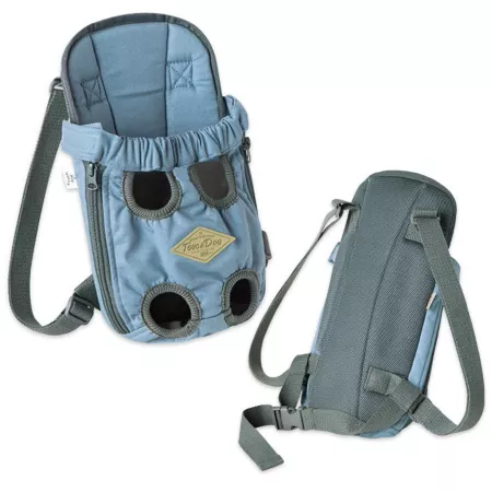 Touchdog Wiggle-Sack Fashion Designer Front Dog Carrier and Backpack Pet Totes & Slings