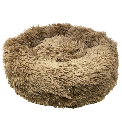 Image showing  Nestler High-Grade Plush and Soft Rounded Pillow Dog Bed