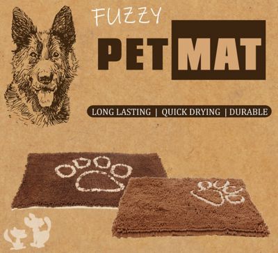 Image showing 3 th Pet Life Fuzzy Quick-Drying Anti-Skid Mat Dog Bed