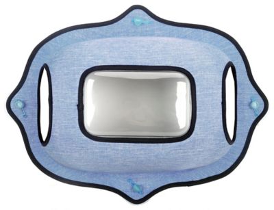 Pet Life Purr-View See-Through Suction Cup Cat Lounger and Bed