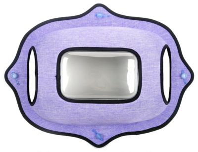 Pet Life Purr-View See-Through Suction Cup Cat Lounger and Bed