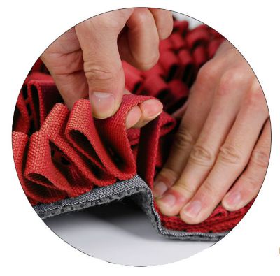 Image showing  Sniffer Grip Interactive Anti-Skid Suction Pet Snuffle Mat, Brown