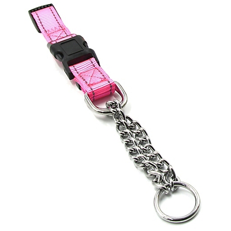 Pet Life Tutor-Shield Martingale Safety and Training Chain Dog Collar