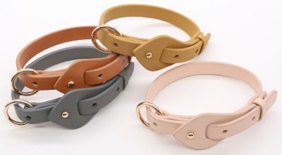 Image showing  Ever-Craft Boutique Series Adjustable Designer Leather Dog Collar