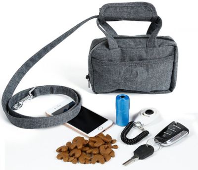 Image showing  Posh Walk Purse Dog Leash Accessory Holder and Waste Bag Dispenser