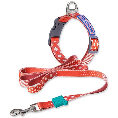 Touchdog Trendzy 2-in-1 Matching Fashion Designer Printed Dog Leash and Collar