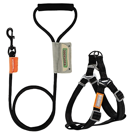 Touchdog Macaron 2-in-1 Durable Nylon Dog Harness and Leash