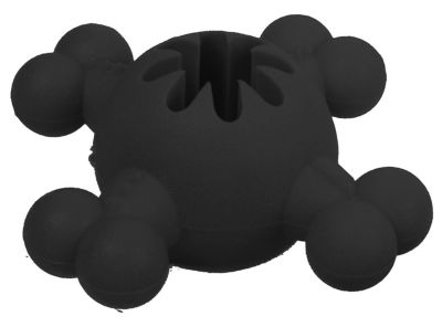 Pet Life Quadra-Bone TPR Treat Dispensing Durable Dog Toy