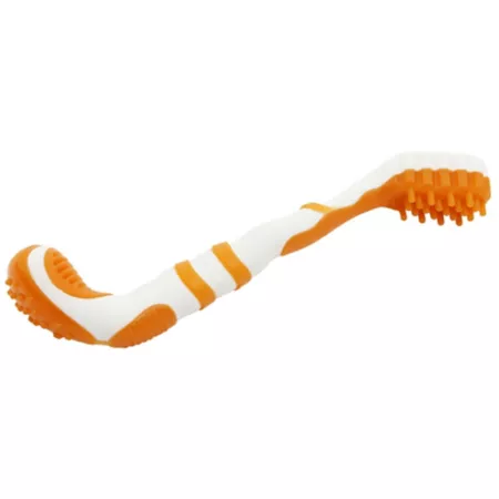 Pet Life Denta-Brush TPR Durable Toothbrush and Dog Toy Dog Chew Toys