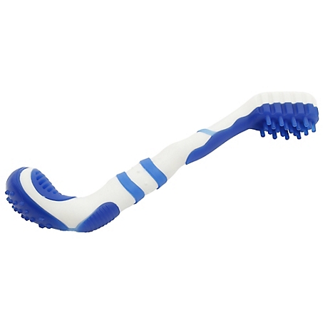 Pet Life Denta-Brush TPR Durable Tooth Brush and Dog Toy