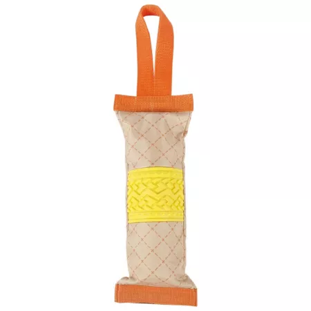 Pet Life Quash Water Bottle Inserting Nylon and Rubber Crackling Dog Toy Dog Rope & Tug Toys