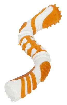 Pet Life Denta-Twist TPR Durable Dental Chew Dog Toy