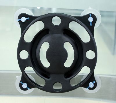 Image showing  Sticky-Swipe Interactive Suction Cup Kitty Cat Toy, Black