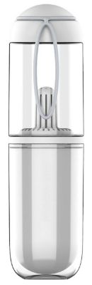 Image showing  PYURE ABS Plastic Handheld Travel Filtered Water Pet Feeder, 1-Pack