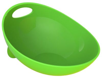 Image showing  16 oz. Modero Dishwasher Safe PVC Modern Tilted Dog Bowl, 16 oz.