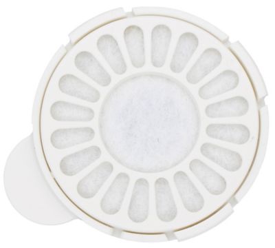 Image showing 6 th Pet Life Auto-Myst Snail-Shaped 2-in-1 Automated Gravity Pet Filtered Water Dispenser and Food Bowl