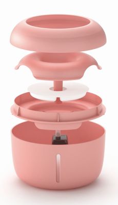 Image showing  Moda-Pure Ultra-Quiet Filtered Dog and Cat Fountain Waterer