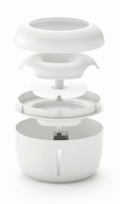 Image showing  Moda-Pure Ultra-Quiet Filtered Dog and Cat Fountain Waterer